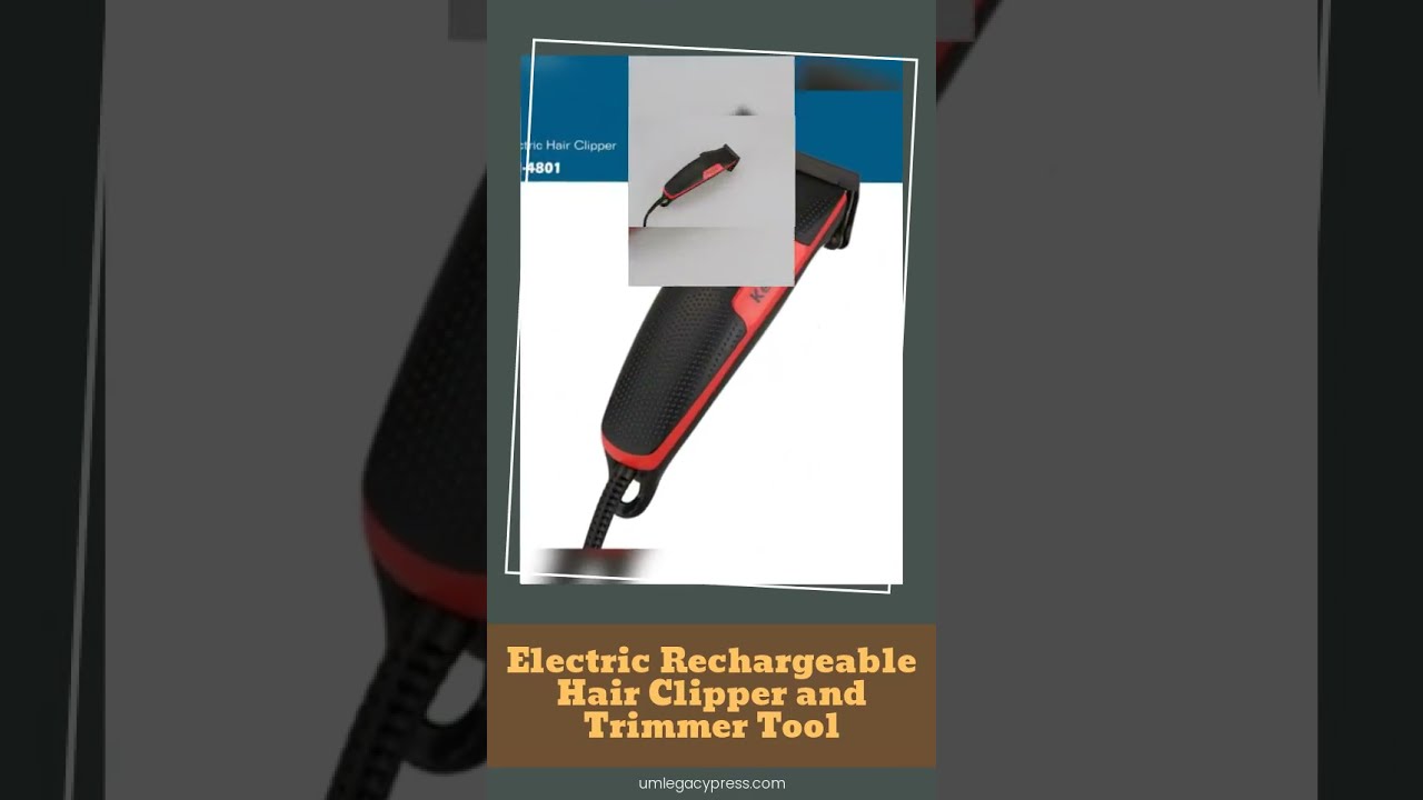 Electric Rechargeable Hair Clipper and Trimmer Tool 1 maxresdefault 122