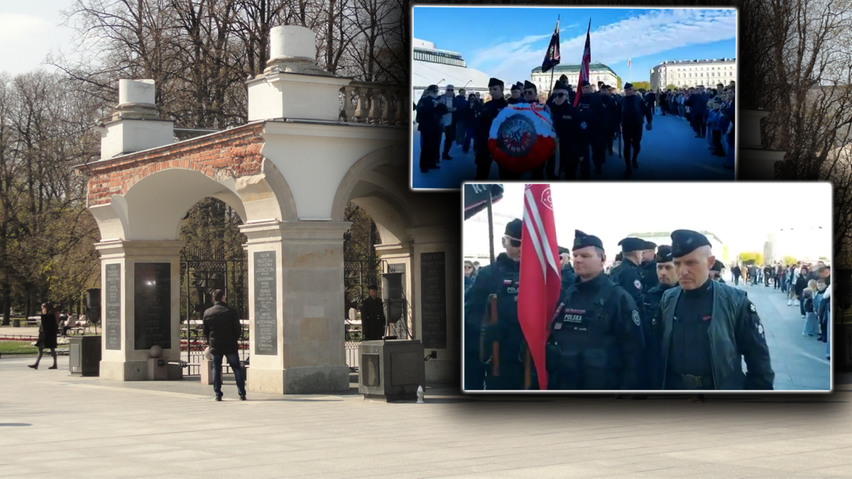 Rodacy Kamraci przed Grobem Nieznanego Żołnierza. Jest oświadczenie wojska 1 02988c49497c1b91869bda3dda54e4b1be48f8773736496fa1a80ab83790a435