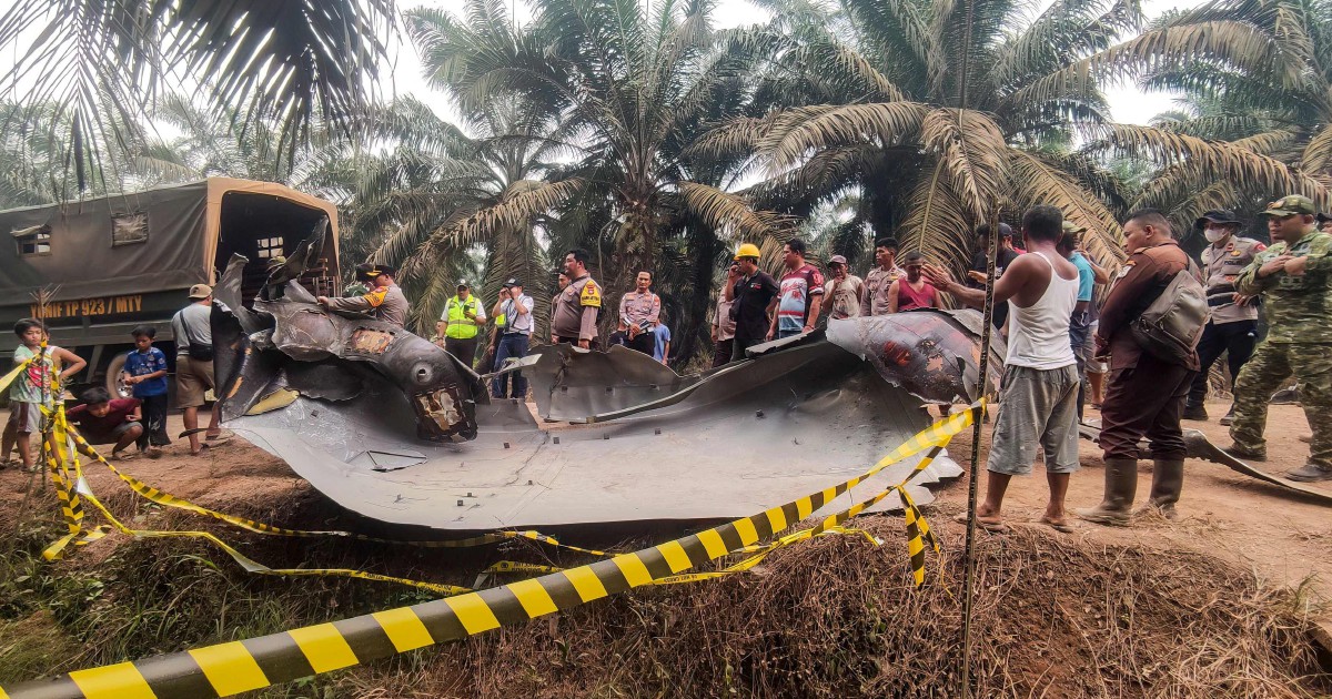 Indonesia probes suspected Chinese rocket debris crash near homes 1 18c36875ff4227351deaf1e0fdb7c95b85dc24abf9c2b326aae9857aa93678da