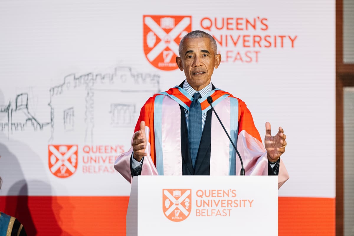 Obama tells Belfast crowd ‘we can do better than we’re doing right now’ 1 1a75e6e5e05bf7fb4ffae7ffec4187254adccc94f4fc6d58e5d114a9a9a7dc37