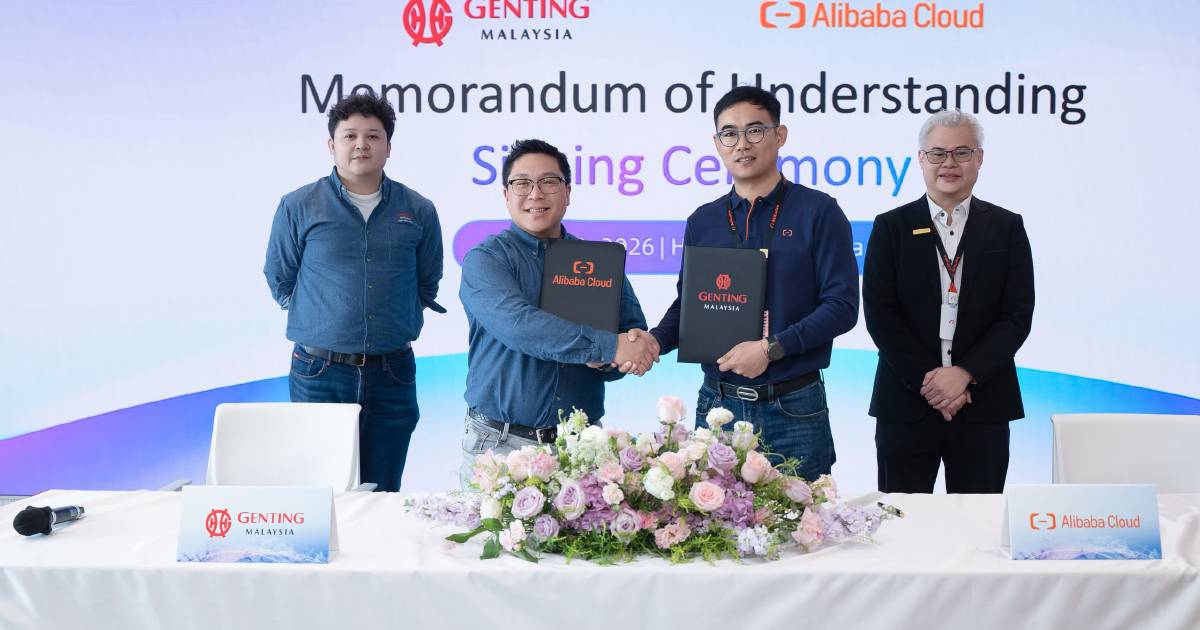 Genting Malaysia, Alibaba Cloud explore AI collaboration 1 2832891ad2037ebfd9eaae41de682cd934e66a6fe40676a2075fda1e0298fa0c
