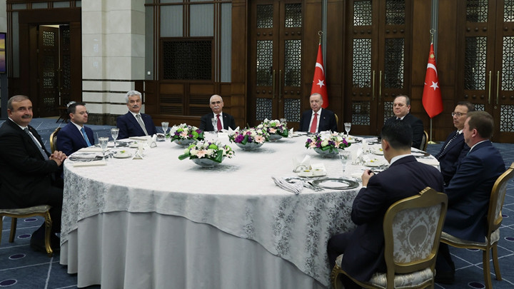 Cumhurbaşkanı Erdoğan, Yüksek Mahkeme Başkanlarıyla yemekte bir araya geldi 1 29e89d9cb9d8dbe4e8afdba7189af3fbf683f78a687578436ac83dc6e227063a