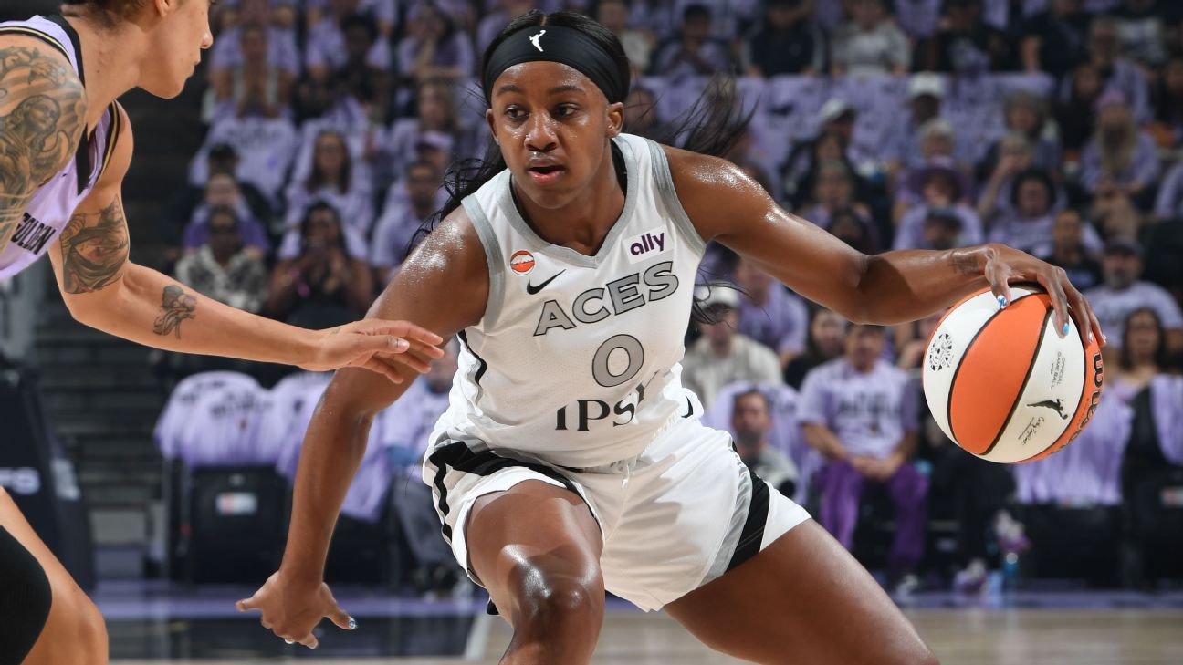 'Built for these moments': How Jackie Young looks to lead Aces back in WNBA semifinals 1 2a3d1e58caa811dd1b9a3e630cdbf1538dbce9afd9b67c9794a2c85e0714688a