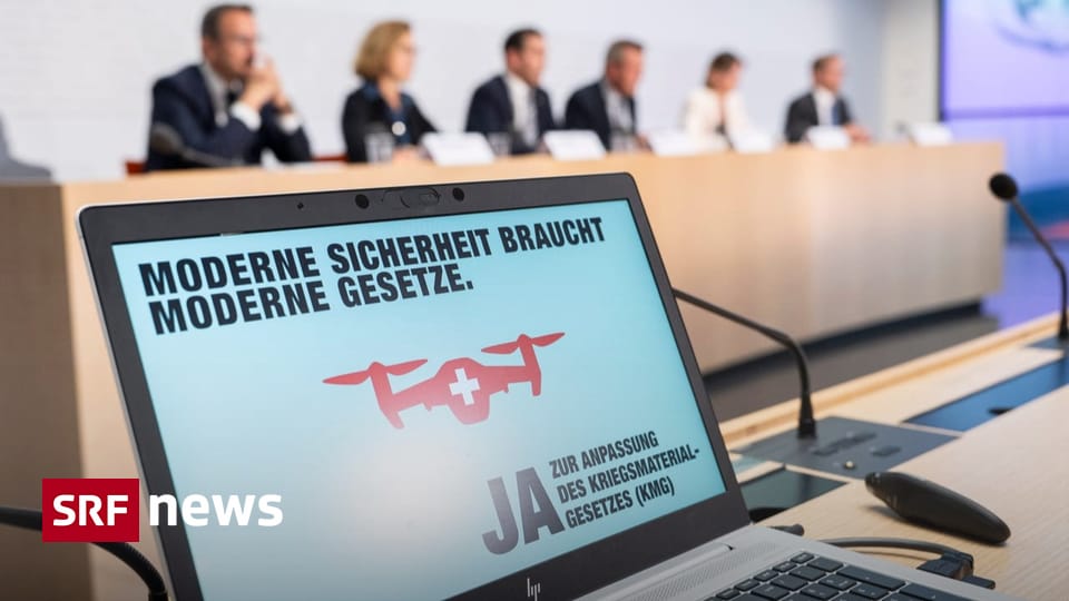 Regeln bei Waffenexporten – Bürgerliche Allianz kämpft für ein Ja zum Kriegsmaterialgesetz 1 3220e46a059579a8ae38025dd979fbb8688ae457351b2c1e2637a7137ddc3d07
