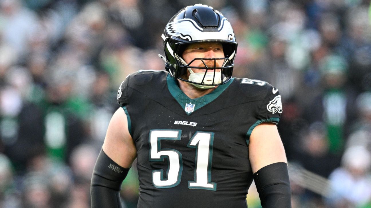 Sources: Ravens held Jurgens physical at Eagles facility ahead of trade 1 3a75ef64bebd85297596eba023fb16a251fad28e00ac4de088a87fadc56bd221