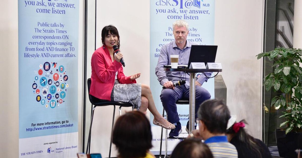 Get reading recommendations and other tips at talks organised by ST and NLB 1 3e073207b5ac1ecee6b0269cad903f38e9e8b9662872bf83f98e0b7ec1424485