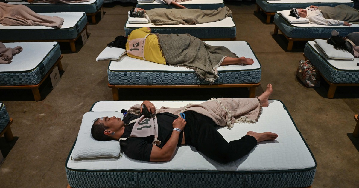 Ready, set, snooze: Sleep-deprived Japanese compete for best-rested 1 545eb49039d962b946e8af24f79bb0da43812d3407ee9240899ca9d6b27dee7f