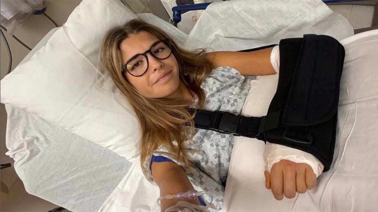 Trump’s 19-year-old granddaughter pictured in hospital following medical procedure 1 5745954935ecc144e3390c9e504d8239cc04d0192fcfc920b75ab9ed6eb23135