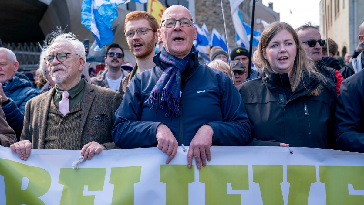 John Swinney branded 'clueless' on achieving independence as 'depressed' SNP members gather in Aberdeen 1 5f26b196a50be33418555fd6f11f6a15f079c8578af13606527e9f18cf0c2b61
