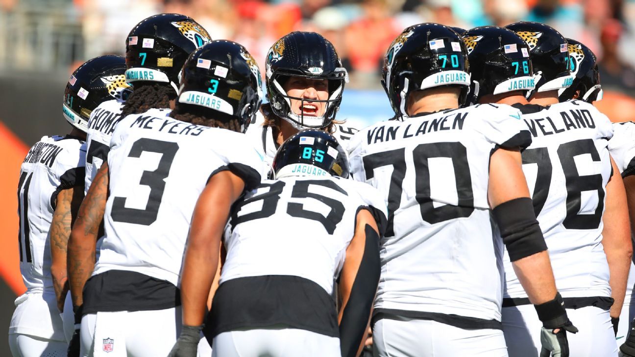 Jaguars to play 26 of next 30 regular-season games away from Jacksonville 1 65677f65fb5b9620dde6c715636de87f1b9c03fe83877f4c0774aff7b7102d70
