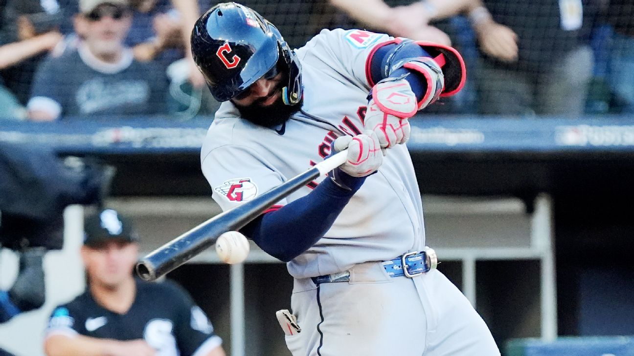 Guardians break out bats with season on line, stave off elimination in Game 3 1 6981096d20a575c67c56482877a084627ec23c505be5a1d655880083dac67a99
