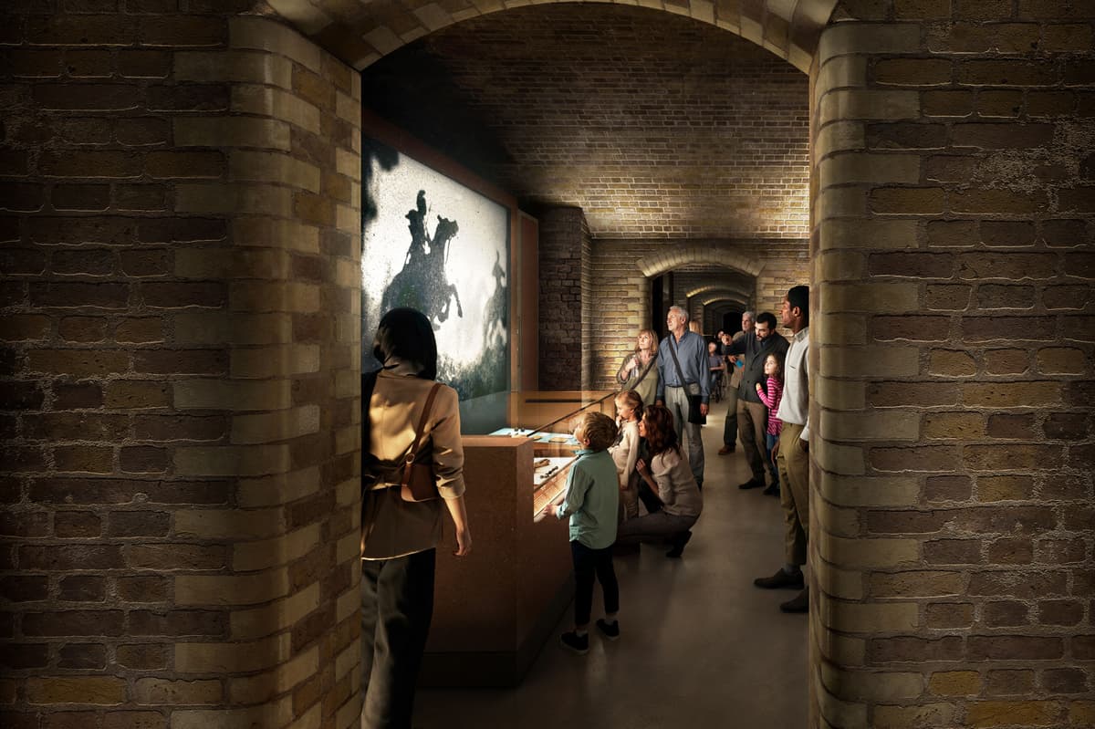 First London Museum exhibit to be held in rediscovered underground Roman vaults 1 6ff606af8923526ff70cb3c0cb5169c4e318d958e1a03b1d9e571fe417b5914e