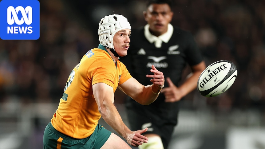 Wallabies show faith in rookie fly half for final All Blacks Test 1 beb9bc5609263b45695135bdef0547d99daf582a7944b994fa14bb11feaa6e24