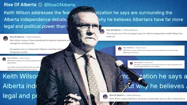 It's the biggest Alberta separatist account on the internet. It has links to a movement leader 1 cd2fbaf41cba23cb330a5131ff9a3020996c3cf0b1a8c425946fb337dc4fcdb8