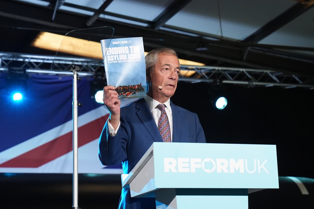 Visa bans and asylum system suspension: Nigel Farage unveils Reform's controversial immigration plan 1 da6e90dee3c4e001c9684fa5a24363e3918781362ca5baaafba824bfc5a3ac7f