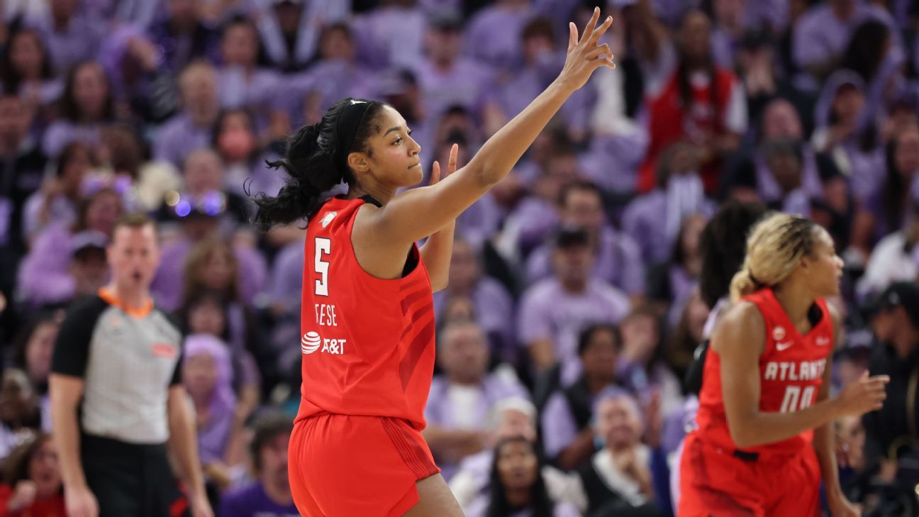 Reese's historic 30-16 night leads Dream to 1st Finals win in Game 2, evens series 1 dcfd0fc140c287cf22ac9179d1b928028afa4ec4f967f1fbc36badbb540b4d29