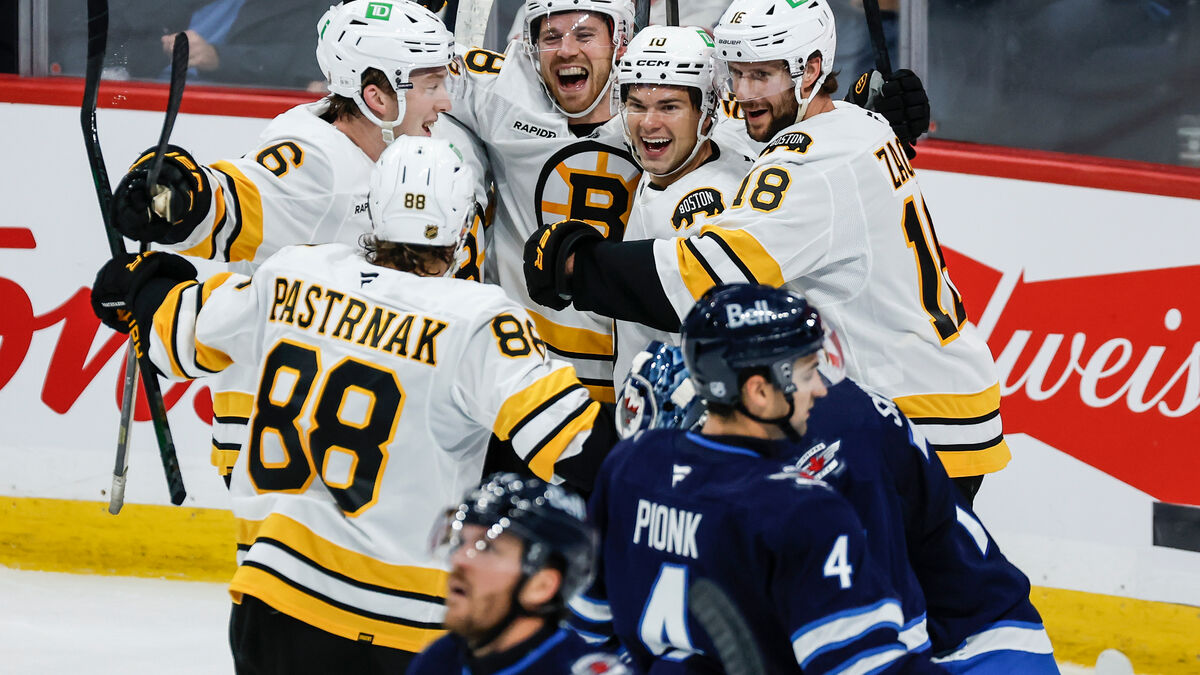Hampus Lindholm and Elias Lindholm help Boston rally past Winnipeg 4-3 1 ffe2f632287e8054b66f0a8e0ee409358bc2695ee4ab77db32577e405679ef13