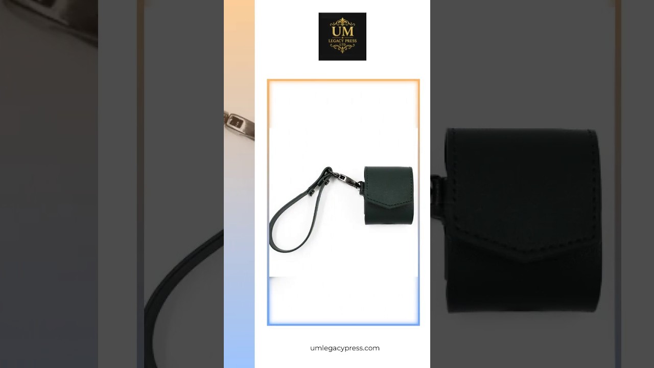 This leather earbud case is a total game changer #style #gadgets 1 maxresdefault 143