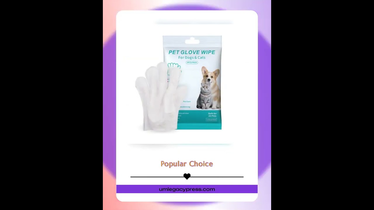Tired of pet hair taking over your life? Meet our Pet Cleaning Gloves & Wipes! Designed for pet… 1 maxresdefault 235