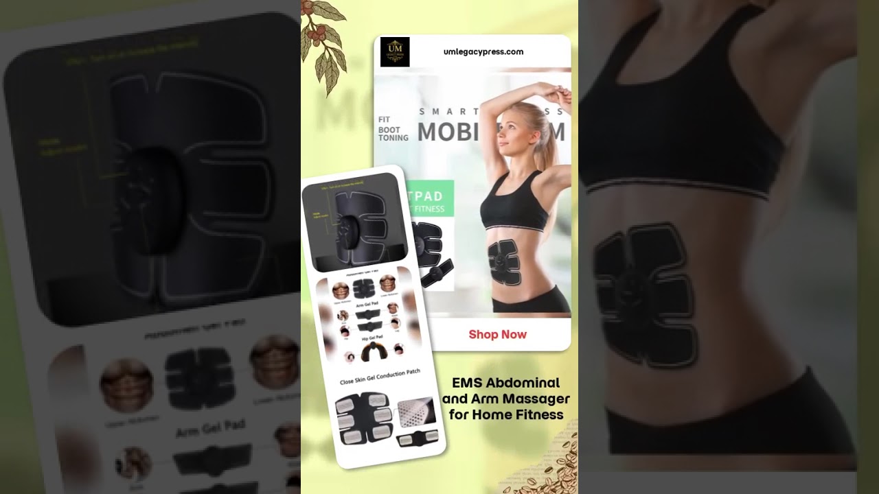 Time to level up your home workout game! This isn’t just another gadget; it’s your personal EMS… 1 maxresdefault 236