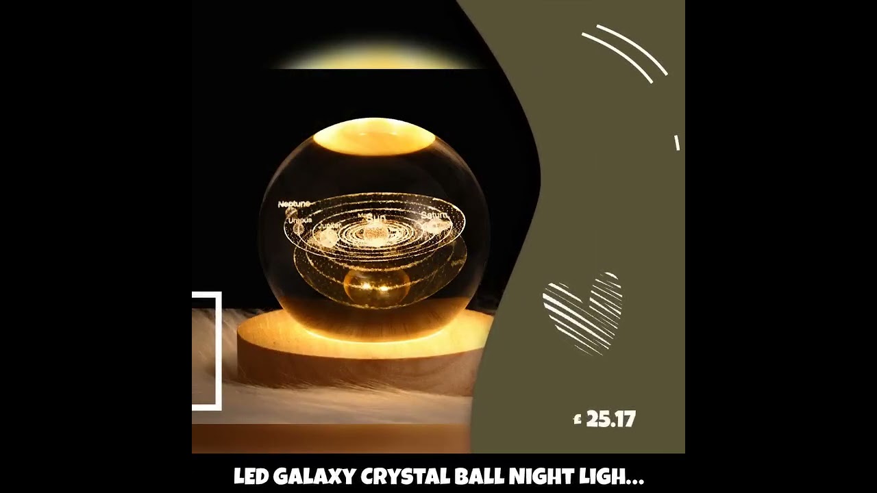 Looking to transform your bedroom into a dreamy sanctuary? Introducing the LED Galaxy Crystal… 1 maxresdefault 242