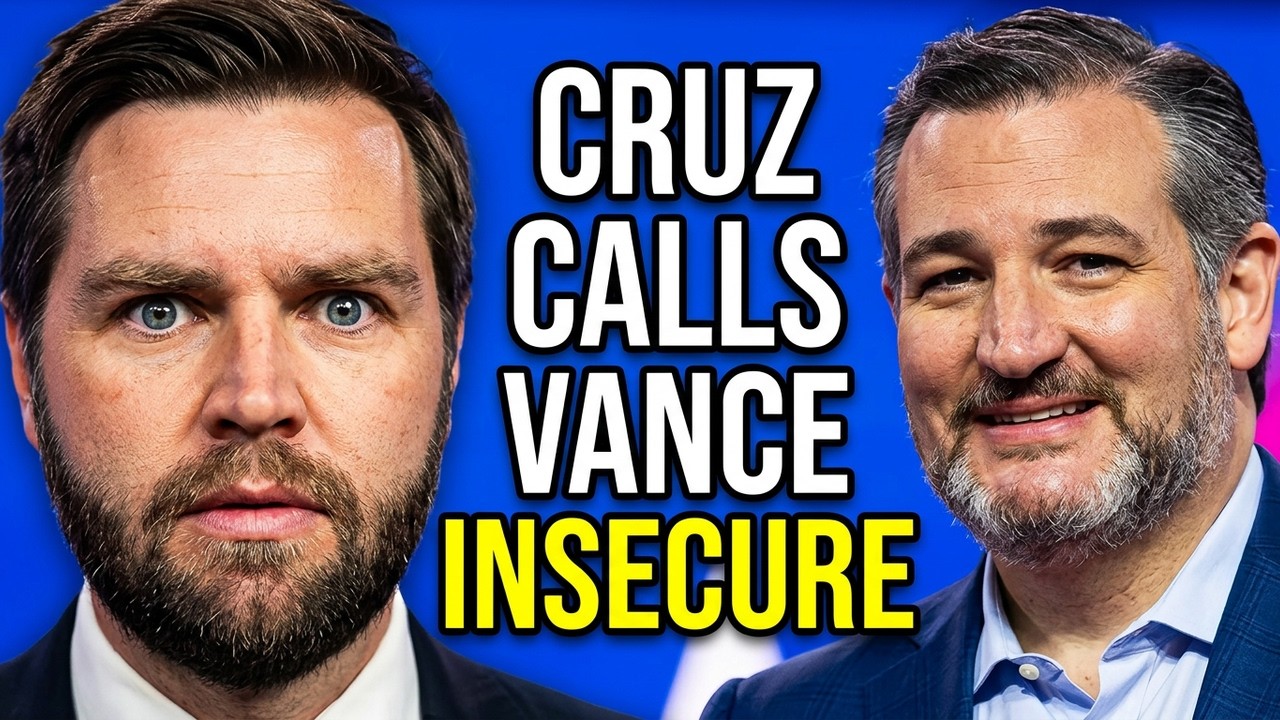 JD Vance says he thinks Ted Cruz is running for president, Cruz calls Vance insecure: 1 maxresdefault 350