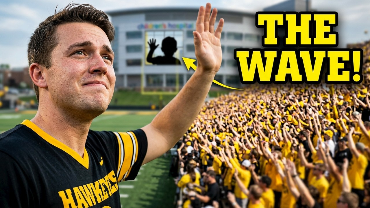 College sports tradition "Hawkeye Wave" reaches new high, as opposing team gets involved: 1 maxresdefault 355