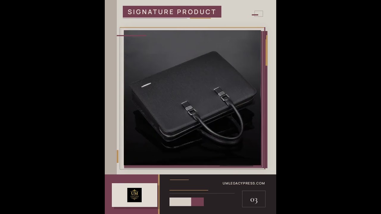 This briefcase truly understood the assignment. Elevate your professional image with our Men's… 1 maxresdefault 447