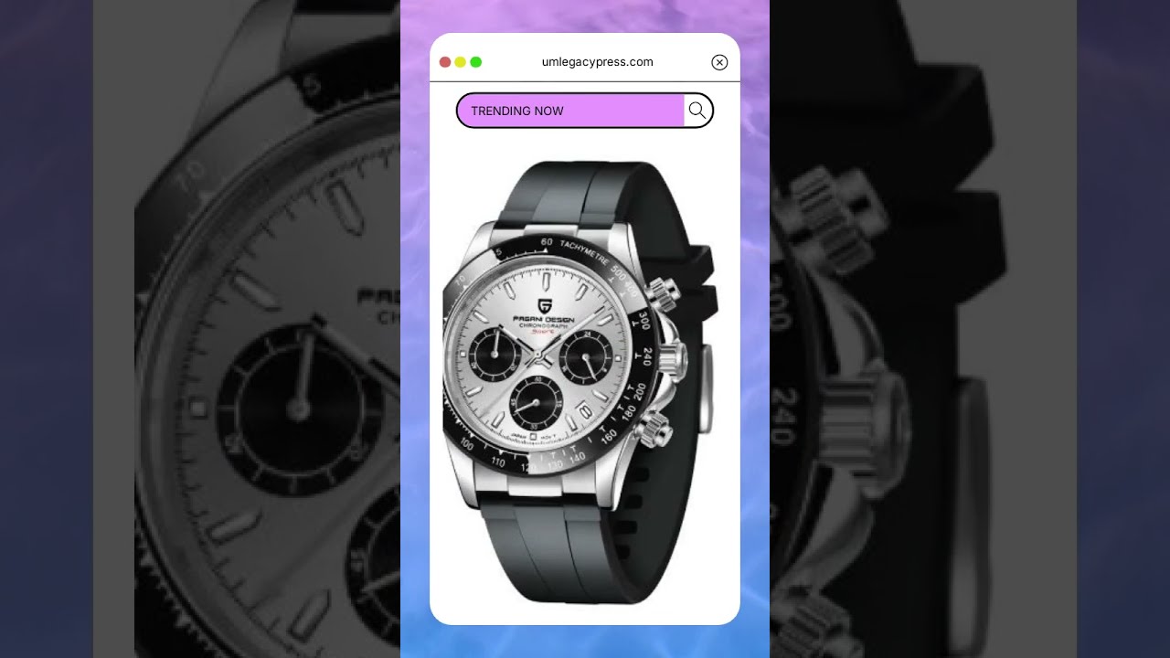 This watch just raised the bar for luxury accessories. Introducing the Pagani Design Sapphire… 1 maxresdefault 54