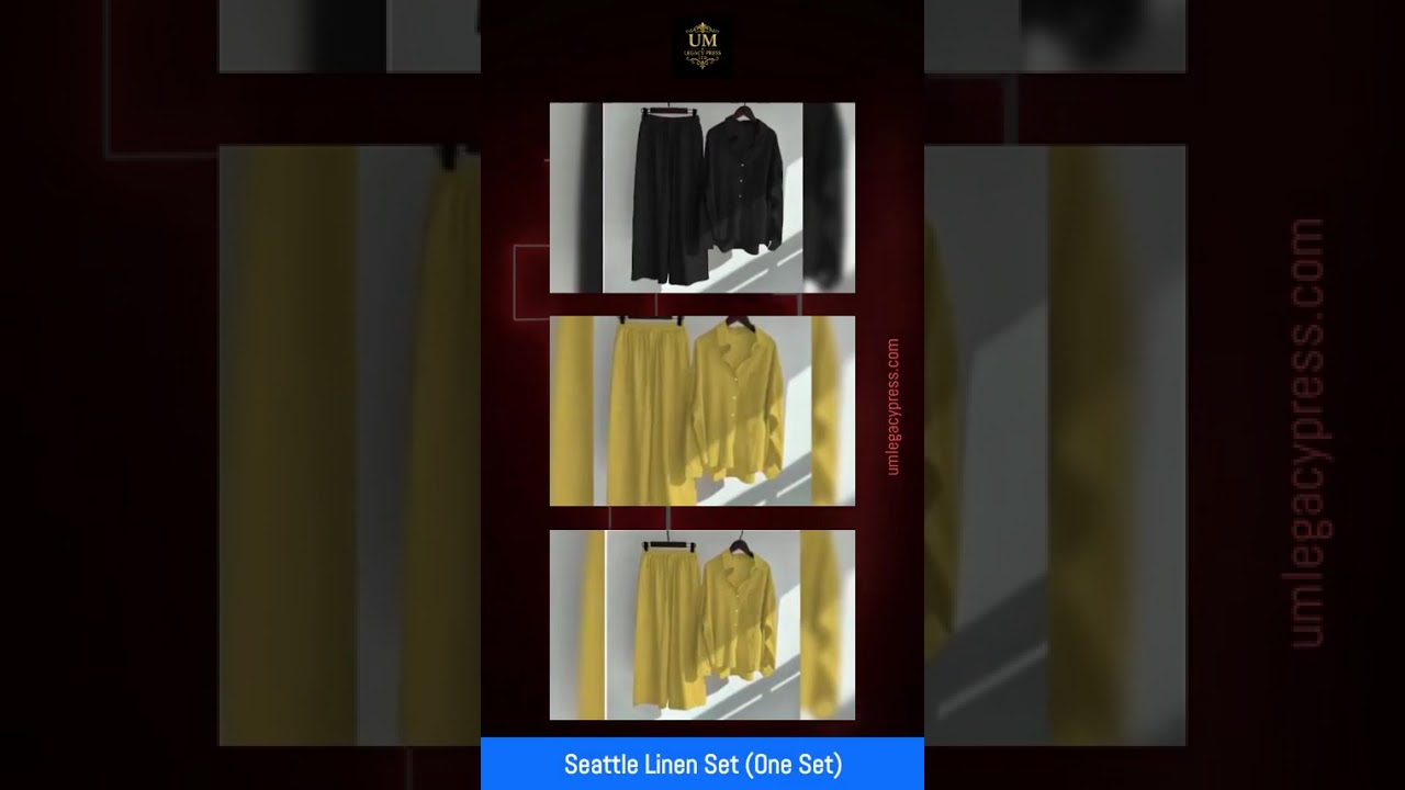Transform your space into a serene sanctuary with the Seattle Linen Set, now available for just… 1 maxresdefault 569