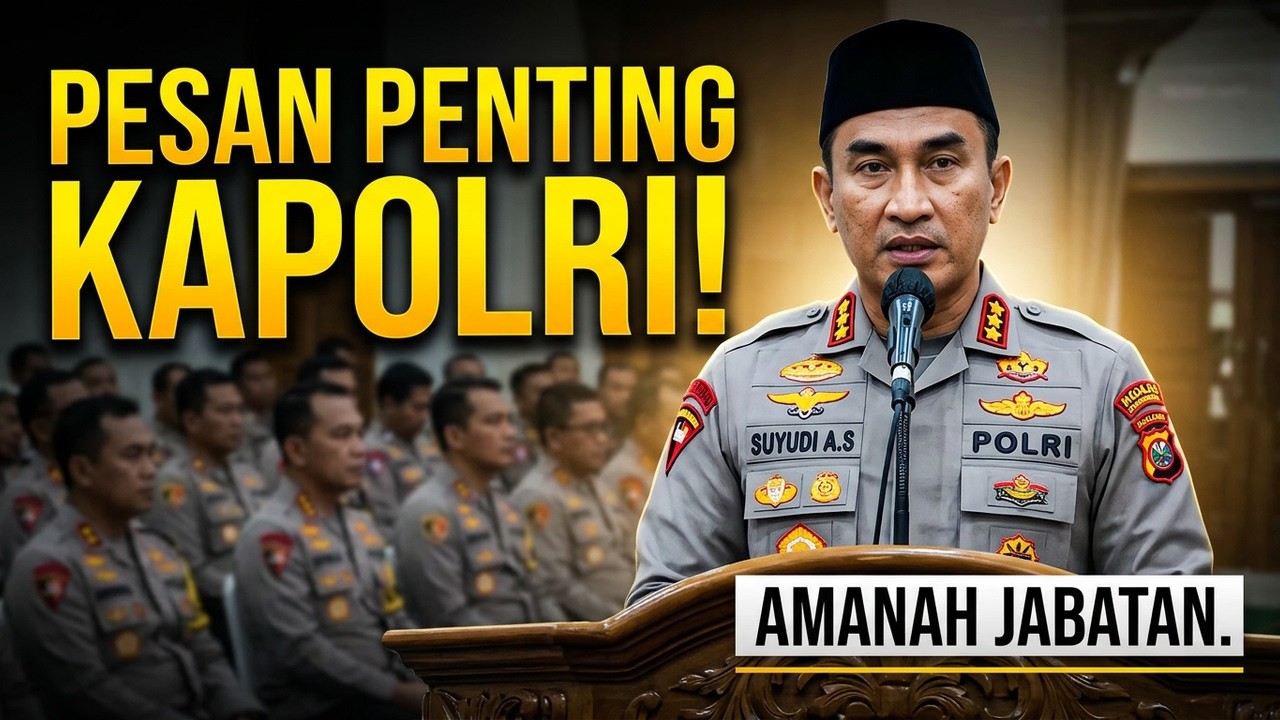 Kapolri Suyudi Beri Ceramah ke Anggota Usai Salat Jumat di Mabes Polri: 1 maxresdefault 594
