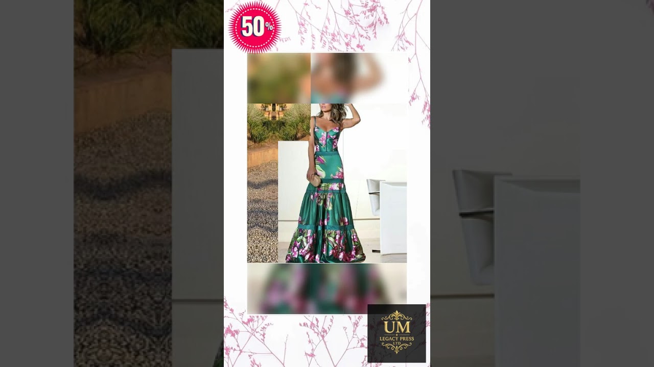 Elegant Women's Long Evening Dress with Straps 1 maxresdefault 641