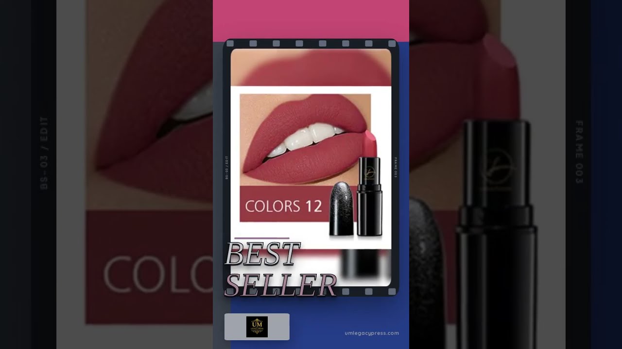 Unleash your inner diva with a pop of color! Our Matte Long-Lasting Lipstick stays fierce from… 1 maxresdefault 789